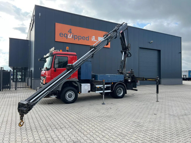 Mercedes-Benz Actros 2046 4x4 / FULL SPRING / HIAB 288 EP 5 HIPRO Crane / EURO-5 - Вантажівка з маніпулятором: фото 4 Mercedes-Benz Actros 2046 4x4 / FULL SPRING / HIAB 288 EP 5 HIPRO Crane / EURO-5 - Вантажівка з маніпулятором: фото 4