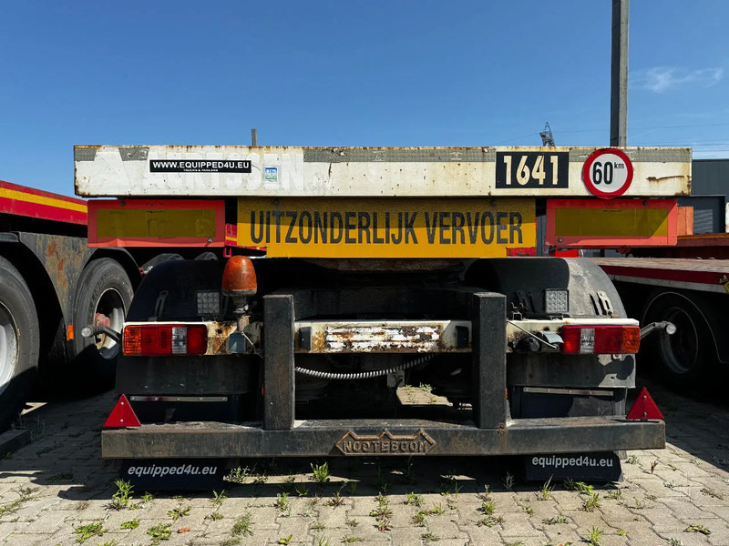 Nooteboom OVB-73-04, 73 tons 4-axle Ballast trailer, 3 hydraulic steering axles, 75% tyres, MOT 03/2026 - Бортовий напівпричіп/ Платформа: фото 4 Nooteboom OVB-73-04, 73 tons 4-axle Ballast trailer, 3 hydraulic steering axles, 75% tyres, MOT 03/2026 - Бортовий напівпричіп/ Платформа: фото 4