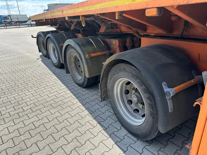 Nooteboom OVB-73-04, 73 tons Ballast trailer, 4 axles, 3 hydraulic steering axles, MOT 12/2025 - Бортовий напівпричіп/ Платформа: фото 5 Nooteboom OVB-73-04, 73 tons Ballast trailer, 4 axles, 3 hydraulic steering axles, MOT 12/2025 - Бортовий напівпричіп/ Платформа: фото 5