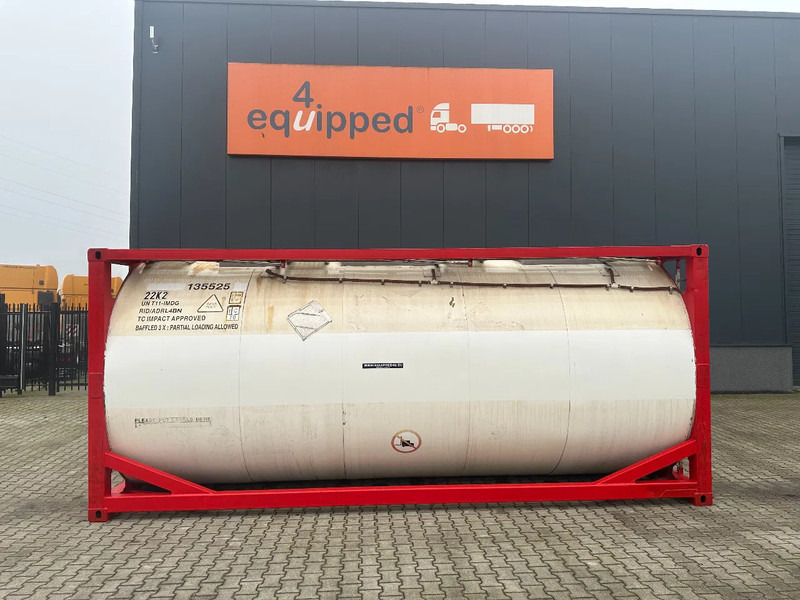 SINGAMAS 20FT ISO, 26.000L/1-COMP/3 BAFFELS/3 manholes, 5Y inspection: 06/2027 - Танк-контейнер: фото 2 SINGAMAS 20FT ISO, 26.000L/1-COMP/3 BAFFELS/3 manholes, 5Y inspection: 06/2027 - Танк-контейнер: фото 2