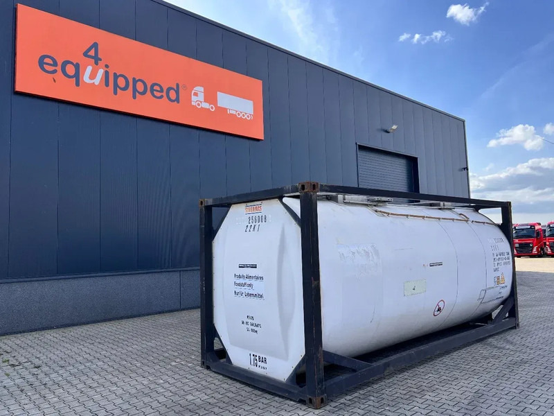 SINGAMAS TOP: Food grade, 25.000L, foodgrade, insp. till 07/2026 - Резервуар для зберігання: фото 1 SINGAMAS TOP: Food grade, 25.000L, foodgrade, insp. till 07/2026 - Резервуар для зберігання: фото 1