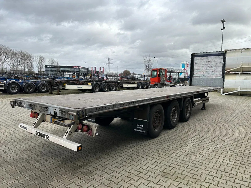 Schmitz Cargobull Scheibebremsen, galvanisiert, Rungtasschen, NL-Auflieger - Бортовий напівпричіп/ Платформа: фото 3 Schmitz Cargobull Scheibebremsen, galvanisiert, Rungtasschen, NL-Auflieger - Бортовий напівпричіп/ Платформа: фото 3