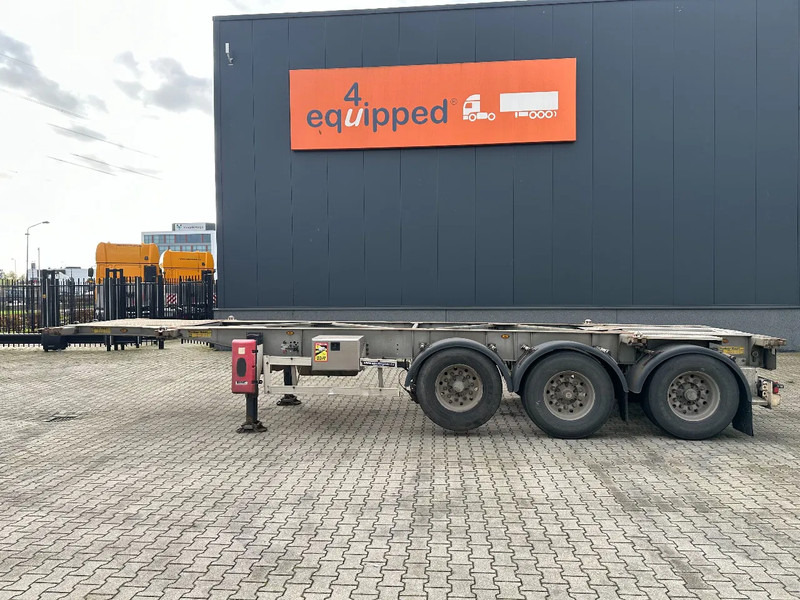 TURBO'S HOET 20FT/30FT, ADR (FL, AT, OX), empty weight: 3.720kg, ALCOA, galvanized, BPW+DISC, liftaxle - Контейнеровоз/ Змінний кузов напівпричіп: фото 2 TURBO'S HOET 20FT/30FT, ADR (FL, AT, OX), empty weight: 3.720kg, ALCOA, galvanized, BPW+DISC, liftaxle - Контейнеровоз/ Змінний кузов напівпричіп: фото 2