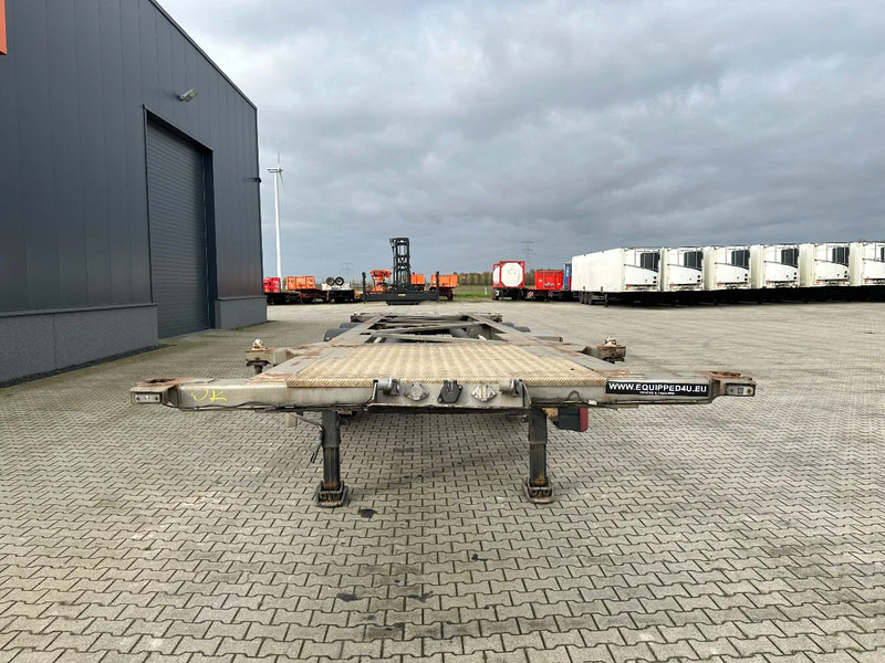 TURBO'S HOET 20FT/30FT, ADR (FL, AT, OX), empty weight: 3.720kg, ALCOA, galvanized, BPW+DISC, liftaxle - Контейнеровоз/ Змінний кузов напівпричіп: фото 5 TURBO'S HOET 20FT/30FT, ADR (FL, AT, OX), empty weight: 3.720kg, ALCOA, galvanized, BPW+DISC, liftaxle - Контейнеровоз/ Змінний кузов напівпричіп: фото 5