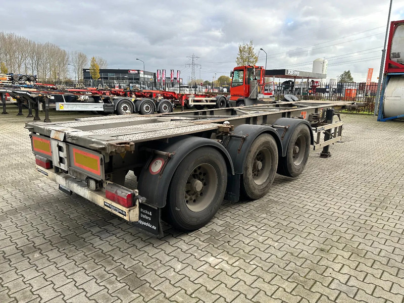 TURBO'S HOET 20FT/30FT, ADR (FL, AT, OX), empty weight: 3.720kg, ALCOA, galvanized, BPW+DISC, liftaxle - Контейнеровоз/ Змінний кузов напівпричіп: фото 3 TURBO'S HOET 20FT/30FT, ADR (FL, AT, OX), empty weight: 3.720kg, ALCOA, galvanized, BPW+DISC, liftaxle - Контейнеровоз/ Змінний кузов напівпричіп: фото 3