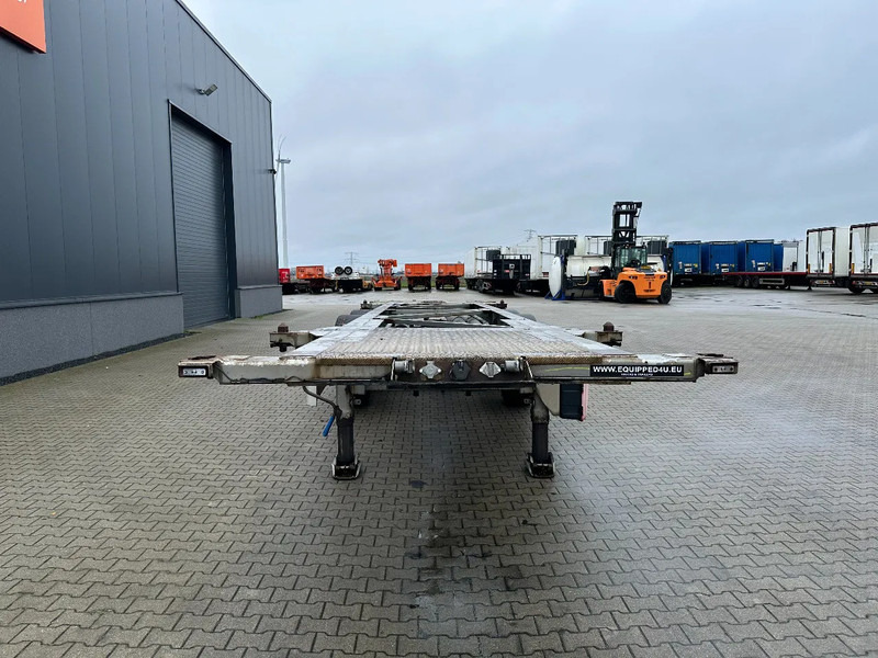 TURBO'S HOET 20FT/30FT, ADR (FL, AT), empty weight: 3.720kg, liftaxle, SAF disc - Контейнеровоз/ Змінний кузов напівпричіп: фото 5 TURBO'S HOET 20FT/30FT, ADR (FL, AT), empty weight: 3.720kg, liftaxle, SAF disc - Контейнеровоз/ Змінний кузов напівпричіп: фото 5