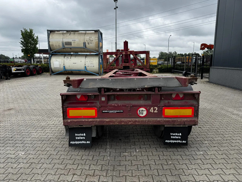 Van Hool 2 AXLE 20FT TIPPING-CHASSIS, TWIN-TIRES, BPW + DRUM, ALCOA - Контейнеровоз/ Змінний кузов напівпричіп: фото 5 Van Hool 2 AXLE 20FT TIPPING-CHASSIS, TWIN-TIRES, BPW + DRUM, ALCOA - Контейнеровоз/ Змінний кузов напівпричіп: фото 5