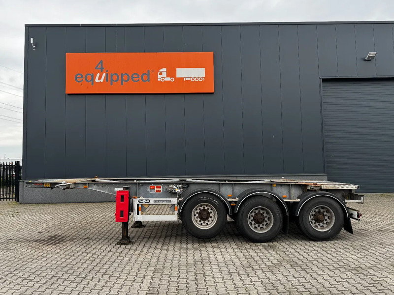 Van Hool 20FT / 20FT SWAP ADR (EX/II, EX/III, FL, OX, AT), BPW, disc brakes, liftaxle, galvanized, ALCOA, NL-Chassis, empty weight 3.300K - Контейнеровоз/ Змінний кузов напівпричіп: фото 2 Van Hool 20FT / 20FT SWAP ADR (EX/II, EX/III, FL, OX, AT), BPW, disc brakes, liftaxle, galvanized, ALCOA, NL-Chassis, empty weight 3.300K - Контейнеровоз/ Змінний кузов напівпричіп: фото 2