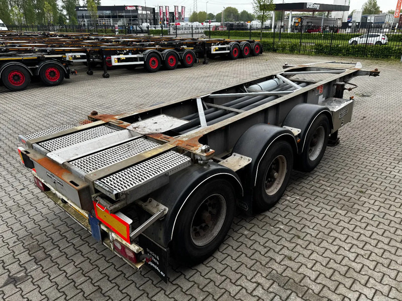 Van Hool 20FT / 20FT SWAP ADR (EX/II, EX/III, FL, OX, AT), BPW, disc brakes, liftaxle, galvanized, ALCOA, NL-Chassis, empty weight 3.300K - Контейнеровоз/ Змінний кузов напівпричіп: фото 4 Van Hool 20FT / 20FT SWAP ADR (EX/II, EX/III, FL, OX, AT), BPW, disc brakes, liftaxle, galvanized, ALCOA, NL-Chassis, empty weight 3.300K - Контейнеровоз/ Змінний кузов напівпричіп: фото 4