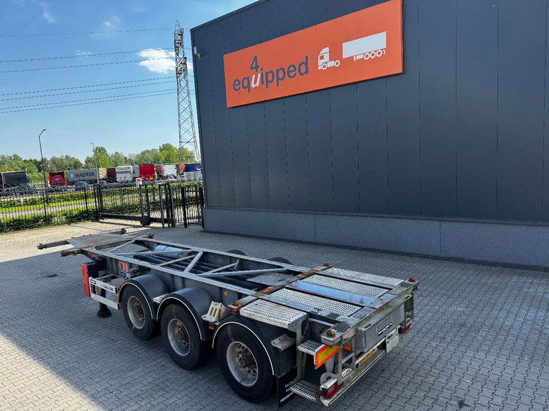 Van Hool 20FT/30FT, ADR (EX/II, EX/III, FL, OX, AT), BPW + drum, ALCOA, galvanized, liftaxle, NL-Chassis - Контейнеровоз/ Змінний кузов напівпричіп: фото 2 Van Hool 20FT/30FT, ADR (EX/II, EX/III, FL, OX, AT), BPW + drum, ALCOA, galvanized, liftaxle, NL-Chassis - Контейнеровоз/ Змінний кузов напівпричіп: фото 2