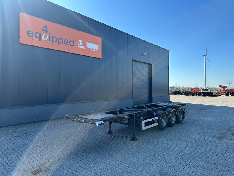 Van Hool 20FT/30FT, ADR (EX/II, EX/III, FL, OX, AT), SAF, drum, liftaxle, NL-Chassis - Контейнеровоз/ Змінний кузов напівпричіп: фото 1 Van Hool 20FT/30FT, ADR (EX/II, EX/III, FL, OX, AT), SAF, drum, liftaxle, NL-Chassis - Контейнеровоз/ Змінний кузов напівпричіп: фото 1