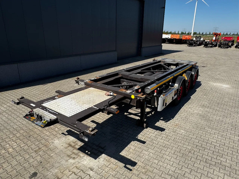 Van Hool 20FT, 66°/380V Tipping-chassis, ADR (EX/II, EX/III, FL, AT), SAF, 2 liftaxles, MOT - Контейнеровоз/ Змінний кузов напівпричіп: фото 5 Van Hool 20FT, 66°/380V Tipping-chassis, ADR (EX/II, EX/III, FL, AT), SAF, 2 liftaxles, MOT - Контейнеровоз/ Змінний кузов напівпричіп: фото 5