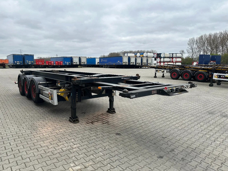 Van Hool 20FT Tipping-chassis, ADR (EX/II, EX/III, FL, AT, OX), SAF, 2 liftaxles - Контейнеровоз/ Змінний кузов напівпричіп: фото 5 Van Hool 20FT Tipping-chassis, ADR (EX/II, EX/III, FL, AT, OX), SAF, 2 liftaxles - Контейнеровоз/ Змінний кузов напівпричіп: фото 5