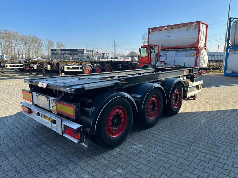 Van Hool 20FT Tipping-chassis, ADR (EX/II, EX/III, FL, AT), SAF, 2 liftaxles, APK/ADR: 06-2025 - Контейнеровоз/ Змінний кузов напівпричіп: фото 5 Van Hool 20FT Tipping-chassis, ADR (EX/II, EX/III, FL, AT), SAF, 2 liftaxles, APK/ADR: 06-2025 - Контейнеровоз/ Змінний кузов напівпричіп: фото 5