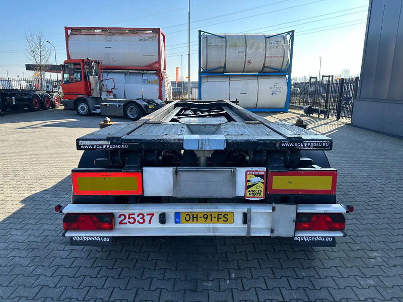 Van Hool 20FT Tipping-chassis, ADR (EX/II, EX/III, FL, AT), SAF, 2 liftaxles, APK/ADR: 06-2025 - Контейнеровоз/ Змінний кузов напівпричіп: фото 4 Van Hool 20FT Tipping-chassis, ADR (EX/II, EX/III, FL, AT), SAF, 2 liftaxles, APK/ADR: 06-2025 - Контейнеровоз/ Змінний кузов напівпричіп: фото 4