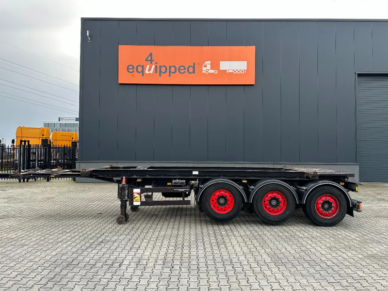 Van Hool 20FT Tipping-chassis, ADR (EX/II, EX/III, FL, AT), SAF + DISC, 2 liftaxles - Контейнеровоз/ Змінний кузов напівпричіп: фото 4 Van Hool 20FT Tipping-chassis, ADR (EX/II, EX/III, FL, AT), SAF + DISC, 2 liftaxles - Контейнеровоз/ Змінний кузов напівпричіп: фото 4