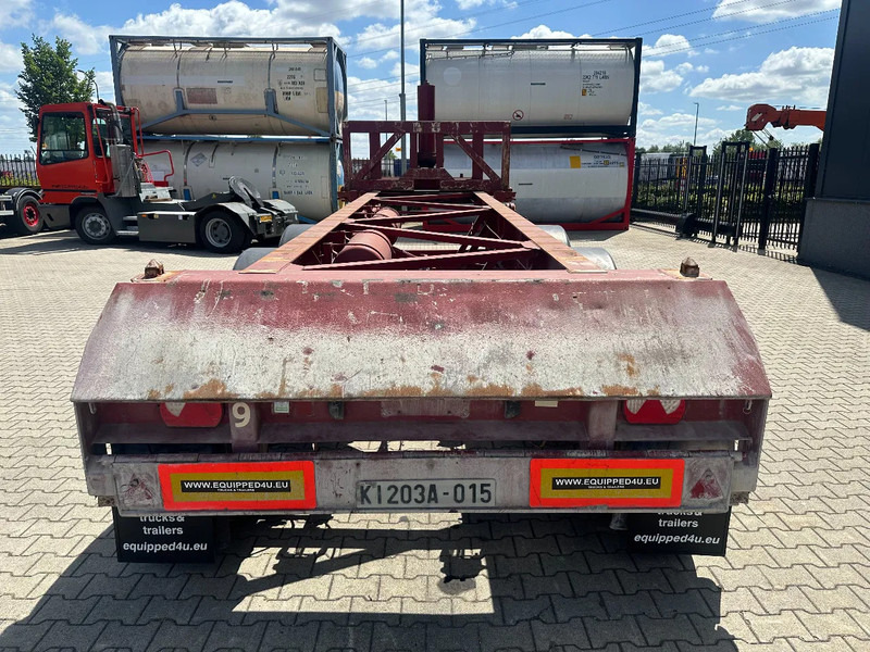 Van Hool 3 AXLE 20FT TIPPING-CHASSIS, BPW + DRUMBRAKES - Контейнеровоз/ Змінний кузов напівпричіп: фото 4 Van Hool 3 AXLE 20FT TIPPING-CHASSIS, BPW + DRUMBRAKES - Контейнеровоз/ Змінний кузов напівпричіп: фото 4