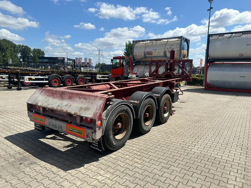 Van Hool 3 AXLE 20FT TIPPING-CHASSIS, BPW + DRUMBRAKES - Контейнеровоз/ Змінний кузов напівпричіп: фото 3 Van Hool 3 AXLE 20FT TIPPING-CHASSIS, BPW + DRUMBRAKES - Контейнеровоз/ Змінний кузов напівпричіп: фото 3