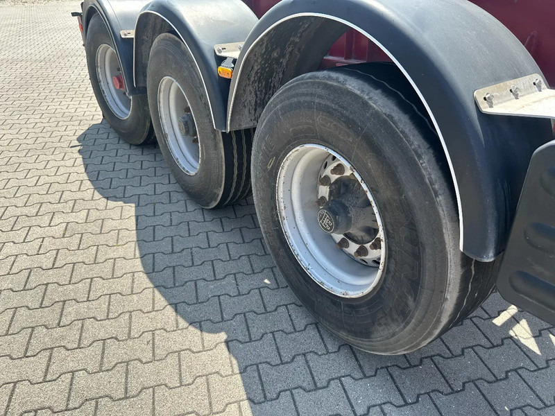 Контейнеровоз/ Змінний кузов напівпричіп Van Hool 3 AXLE 20FT TIPPING-CHASSIS, BPW + disc, liftaxle, steering axle, BROKEN HYVA-CYLINDER: фото 19