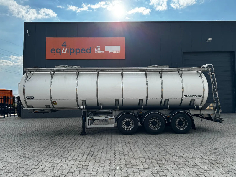 Van Hool FOOD / RVS chassis / empty weight 5.860kg / 29.500L / 1-COMP / 1 -BAFFLE / DISC / NL / APK - Напівпричіп цистерна: фото 2 Van Hool FOOD / RVS chassis / empty weight 5.860kg / 29.500L / 1-COMP / 1 -BAFFLE / DISC / NL / APK - Напівпричіп цистерна: фото 2