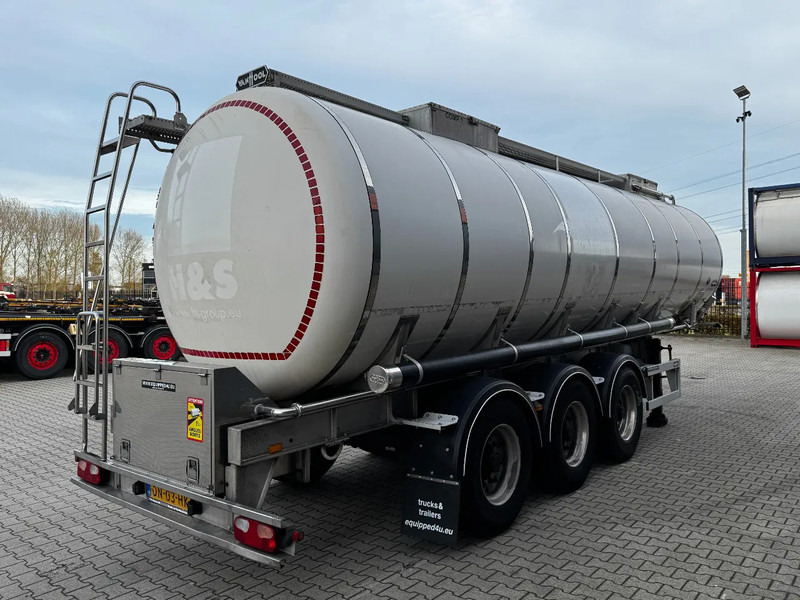 Van Hool LEVENSMIDDEL / RVS Rahmen / Leergewicht: 5.860kg / 29.500L / 1-Kammer+ 1 Schwallwand / Scheibebremse / NL / APK 03-2026 - Напівпричіп цистерна: фото 3 Van Hool LEVENSMIDDEL / RVS Rahmen / Leergewicht: 5.860kg / 29.500L / 1-Kammer+ 1 Schwallwand / Scheibebremse / NL / APK 03-2026 - Напівпричіп цистерна: фото 3