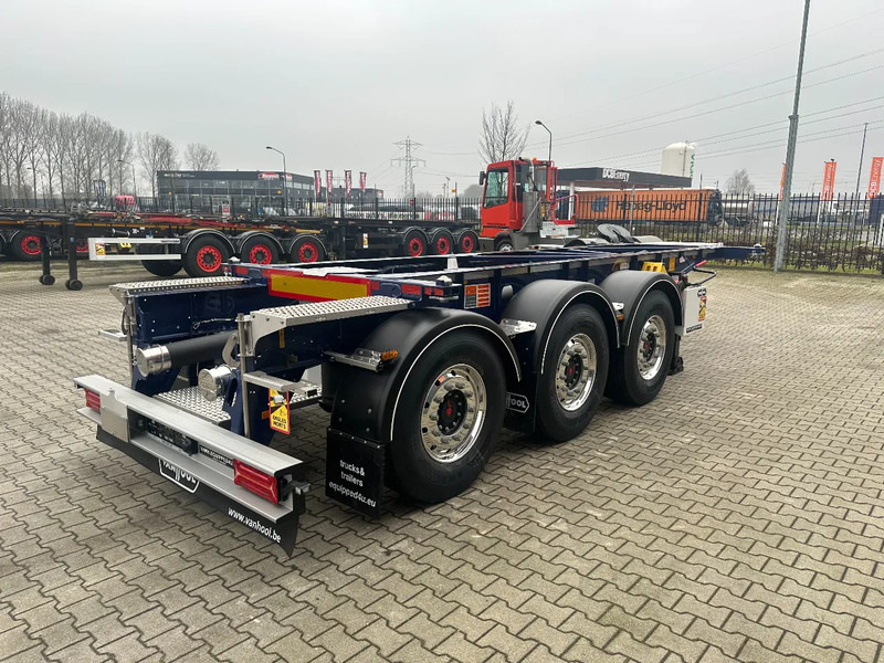 Van Hool NEW / DIRECT AVAILABLE 20FT ADR-CHASSIS, EMPTY WEIGHT: 3.300KG, DISCBRAKES, 3x available, ALU WHEELS - Контейнеровоз/ Змінний кузов напівпричіп: фото 5 Van Hool NEW / DIRECT AVAILABLE 20FT ADR-CHASSIS, EMPTY WEIGHT: 3.300KG, DISCBRAKES, 3x available, ALU WHEELS - Контейнеровоз/ Змінний кузов напівпричіп: фото 5