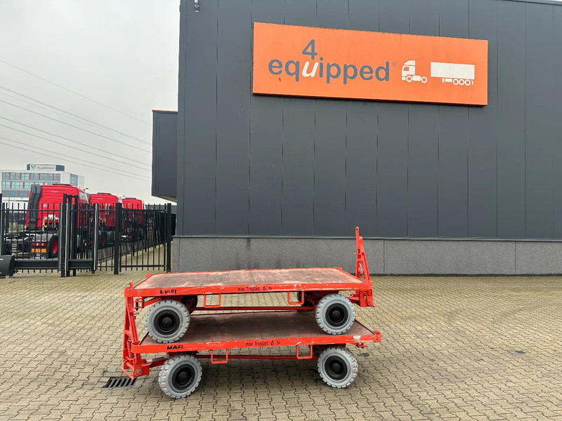 Mafi stack of 2x double-steered and connectable heavy-duty trailers with 6000kg loading capacity, 9x available - Вантажно-розвантажувальна техніка: фото 2 Mafi stack of 2x double-steered and connectable heavy-duty trailers with 6000kg loading capacity, 9x available - Вантажно-розвантажувальна техніка: фото 2