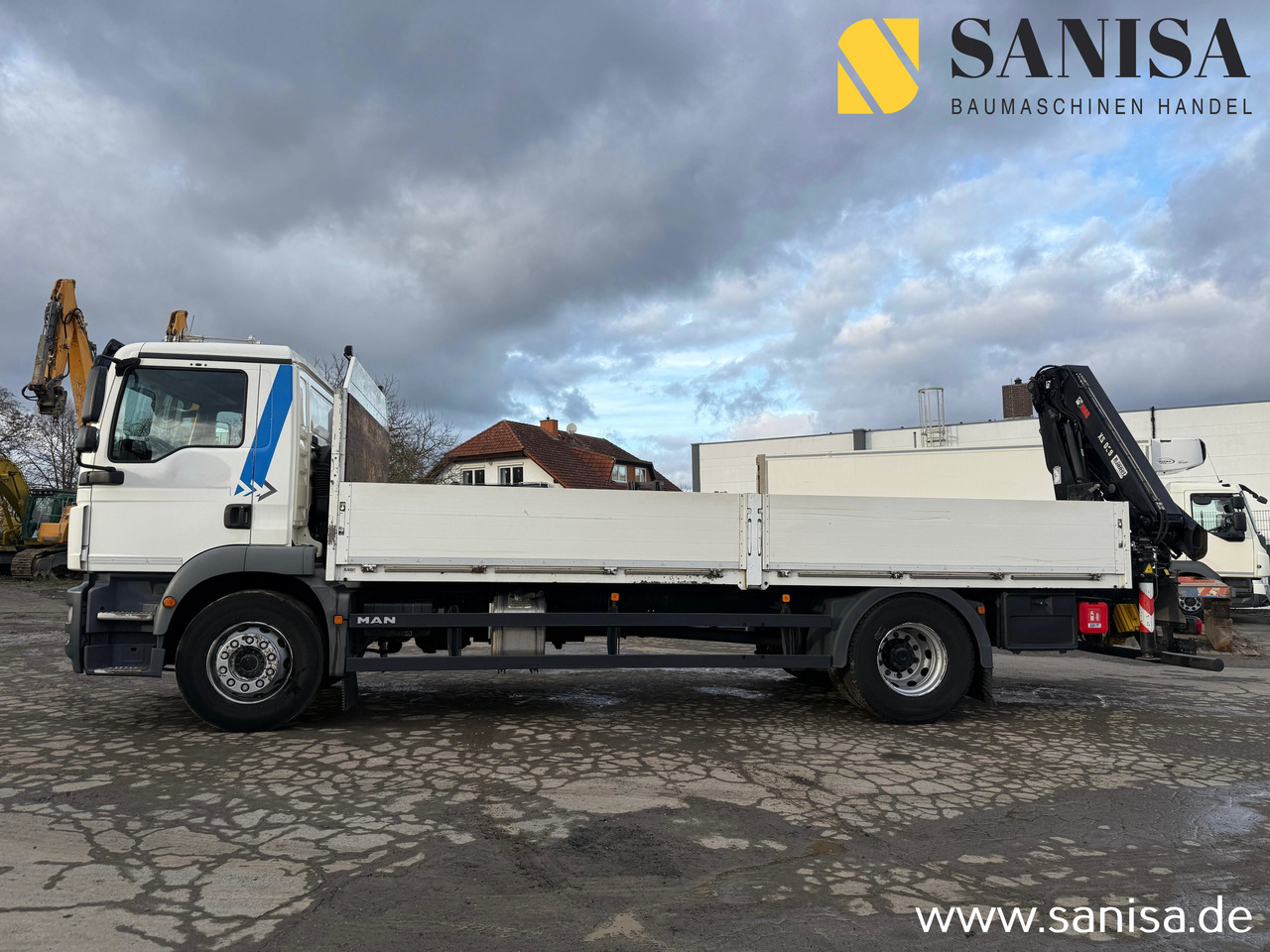 MAN TGM 18.340/Kran Hiab 099 E-2 HIDUO - Бортова вантажівка/ Платформа, Вантажівка з маніпулятором: фото 3 MAN TGM 18.340/Kran Hiab 099 E-2 HIDUO - Бортова вантажівка/ Платформа, Вантажівка з маніпулятором: фото 3