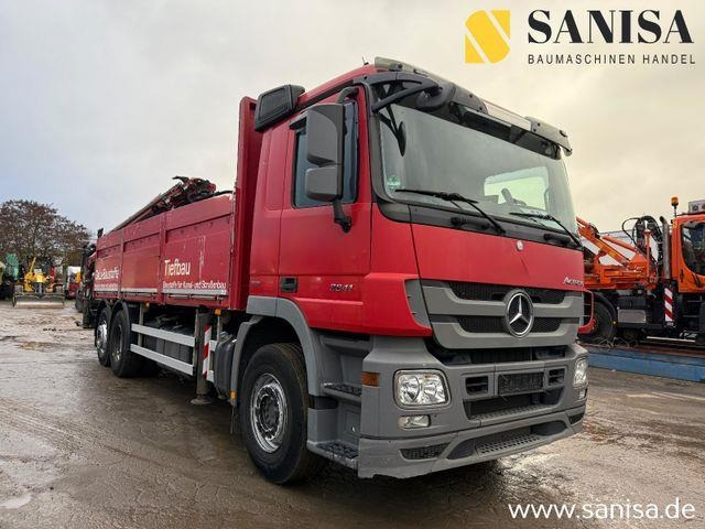 Mercedes-Benz Actros 2541/Kran/PK 34002-SH E/FlyJib/Funk/31Met - Бортова вантажівка/ Платформа: фото 1 Mercedes-Benz Actros 2541/Kran/PK 34002-SH E/FlyJib/Funk/31Met - Бортова вантажівка/ Платформа: фото 1