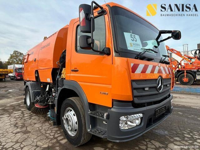 Mercedes-Benz Atego 1318/Bucher CityFant 6000 - Підмітально-прибиральна машина: фото 2 Mercedes-Benz Atego 1318/Bucher CityFant 6000 - Підмітально-прибиральна машина: фото 2