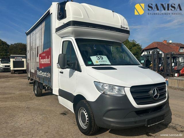 Тентована вантажівка Mercedes-Benz Sprinter 317/LBW/Schlafkabine/Euro 6D: фото 6 Тентована вантажівка Mercedes-Benz Sprinter 317/LBW/Schlafkabine/Euro 6D: фото 6