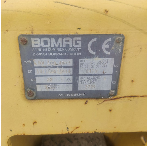 Каток Bomag BW-100-AD3: фото 6
