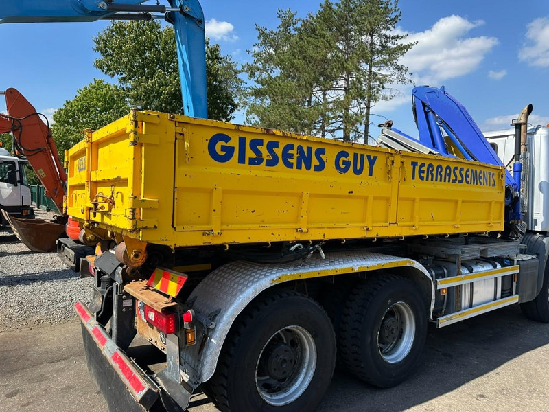 CONTAINER + CRANE FASSI F85.22 - 4m50 platform - 2x hydr - 2 extra hydr Functions for grabber + rotator - 5m70 total length - Гаковий/ Cкіповий навантажувач: фото 3 CONTAINER + CRANE FASSI F85.22 - 4m50 platform - 2x hydr - 2 extra hydr Functions for grabber + rotator - 5m70 total length - Гаковий/ Cкіповий навантажувач: фото 3