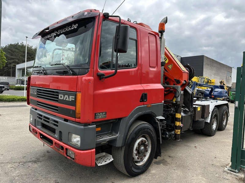 DAF 85 CF 430 6x4 CRANE PK 32.000 F (7x) + WINCH - EURO 2 - MANUAL ZF - HUB REDUCTION / STEEL SPRING - BE TRUCK - Вантажівка з маніпулятором: фото 3 DAF 85 CF 430 6x4 CRANE PK 32.000 F (7x) + WINCH - EURO 2 - MANUAL ZF - HUB REDUCTION / STEEL SPRING - BE TRUCK - Вантажівка з маніпулятором: фото 3