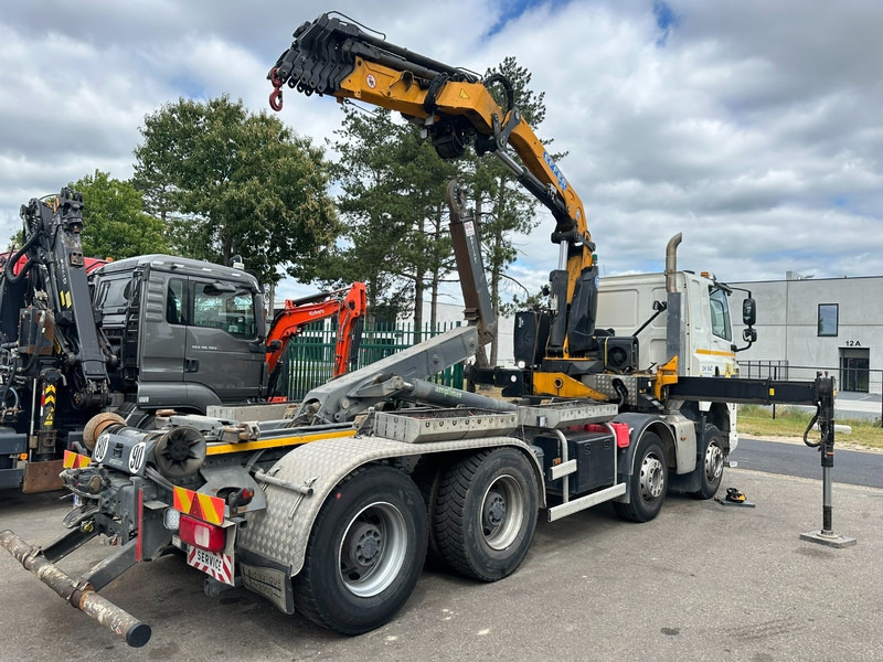 DAF CF 480 8x4 HOOKLIFT + CRANE (19m!) EFFER 205 / 6S + WINCH - RETARDER - *165.000km* - VERY NICE - Гаковий мультиліфт вантажівка, Вантажівка з маніпулятором: фото 5 DAF CF 480 8x4 HOOKLIFT + CRANE (19m!) EFFER 205 / 6S + WINCH - RETARDER - *165.000km* - VERY NICE - Гаковий мультиліфт вантажівка, Вантажівка з маніпулятором: фото 5