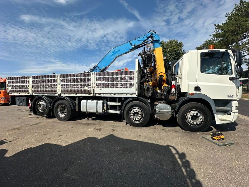 DAF CF 85.360 8x2 + CRANE (25m!) EFFER 305 6S + JIB 4S + ROTATOR - PLATORM 7m60 - LIFT + STEERING AXLE - EURO 5 - BE - Бортова вантажівка/ Платформа, Вантажівка з маніпулятором: фото 4 DAF CF 85.360 8x2 + CRANE (25m!) EFFER 305 6S + JIB 4S + ROTATOR - PLATORM 7m60 - LIFT + STEERING AXLE - EURO 5 - BE - Бортова вантажівка/ Платформа, Вантажівка з маніпулятором: фото 4