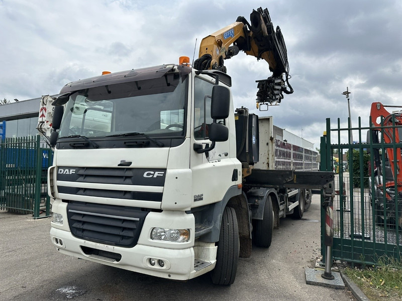 DAF CF 85.360 8x2 + KRAN (25m!) EFFER 305 6S + JIB 4S + ROTATOR - PLATORM 7m60 - LIFT + STEERING AXLE - EURO 5 - BE - Бортова вантажівка/ Платформа, Вантажівка з маніпулятором: фото 4 DAF CF 85.360 8x2 + KRAN (25m!) EFFER 305 6S + JIB 4S + ROTATOR - PLATORM 7m60 - LIFT + STEERING AXLE - EURO 5 - BE - Бортова вантажівка/ Платформа, Вантажівка з маніпулятором: фото 4