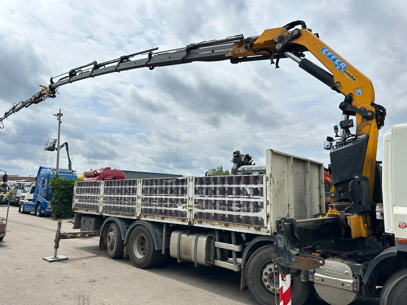 DAF CF 85.360 8x2 + KRAN (25m!) EFFER 305 6S + JIB 4S + ROTATOR - PLATORM 7m60 - LIFT + STEERING AXLE - EURO 5 - BE - Бортова вантажівка/ Платформа, Вантажівка з маніпулятором: фото 3 DAF CF 85.360 8x2 + KRAN (25m!) EFFER 305 6S + JIB 4S + ROTATOR - PLATORM 7m60 - LIFT + STEERING AXLE - EURO 5 - BE - Бортова вантажівка/ Платформа, Вантажівка з маніпулятором: фото 3