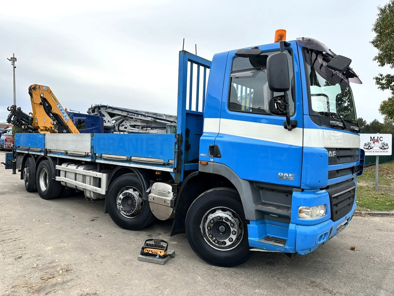 DAF CF 85.360 8x2 PLATFORM 7m35 + CRANE EFFER 165-3S + RADIO - MANUAL GEARBOX ZF - EURO 5 - BE TRUCK - Вантажівка з маніпулятором: фото 2 DAF CF 85.360 8x2 PLATFORM 7m35 + CRANE EFFER 165-3S + RADIO - MANUAL GEARBOX ZF - EURO 5 - BE TRUCK - Вантажівка з маніпулятором: фото 2