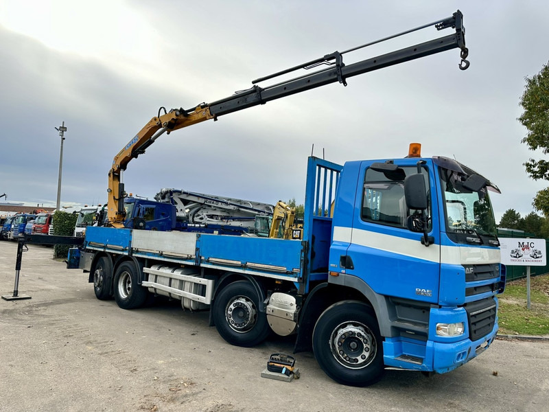 DAF CF 85.360 8x2 PRITSCHE 7m35 + KRAN EFFER 165-3S + RADIO - MANUAL GEARBOX ZF - EURO 5 - BE TRUCK - Бортова вантажівка/ Платформа, Вантажівка з маніпулятором: фото 2 DAF CF 85.360 8x2 PRITSCHE 7m35 + KRAN EFFER 165-3S + RADIO - MANUAL GEARBOX ZF - EURO 5 - BE TRUCK - Бортова вантажівка/ Платформа, Вантажівка з маніпулятором: фото 2