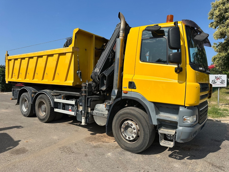 DAF CF 85.410 6X4 21T HOOKLIFT + CRANE HIAB 166-3 HIPRO + ROTATOR - 5/6F - RETARDER - TÜV 10/2025 - EURO 5 - BE TRUCK - Гаковий мультиліфт вантажівка, Вантажівка з маніпулятором: фото 2 DAF CF 85.410 6X4 21T HOOKLIFT + CRANE HIAB 166-3 HIPRO + ROTATOR - 5/6F - RETARDER - TÜV 10/2025 - EURO 5 - BE TRUCK - Гаковий мультиліфт вантажівка, Вантажівка з маніпулятором: фото 2