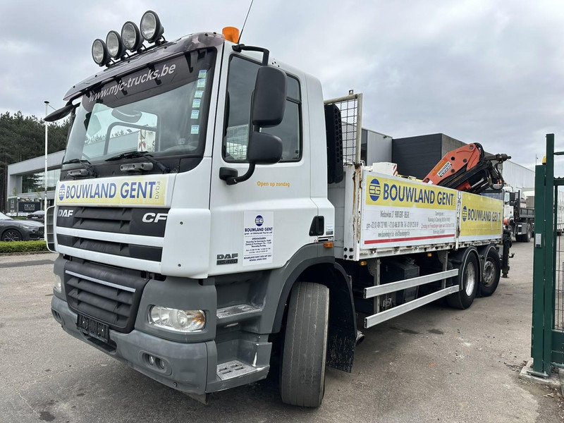 DAF CF 85.460 6x2 LIFT+LENK ACHSE + KRAN PALFINGER PK 18500 (3x) + RADIO + ROTATOR - EURO 5 - AS TRONIC - BE TRUCK - Бортова вантажівка/ Платформа, Вантажівка з маніпулятором: фото 4 DAF CF 85.460 6x2 LIFT+LENK ACHSE + KRAN PALFINGER PK 18500 (3x) + RADIO + ROTATOR - EURO 5 - AS TRONIC - BE TRUCK - Бортова вантажівка/ Платформа, Вантажівка з маніпулятором: фото 4