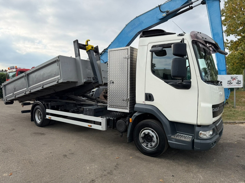 DAF LF 45.180 - 12T - 4x2 HOOKLIFT / HAAKSYTEEM / ABROLLKIPPER / AMPLIROL - *320.000km* - EURO 5 - TÜV 06/2026 - BE TRUCK - Гаковий мультиліфт вантажівка: фото 1 DAF LF 45.180 - 12T - 4x2 HOOKLIFT / HAAKSYTEEM / ABROLLKIPPER / AMPLIROL - *320.000km* - EURO 5 - TÜV 06/2026 - BE TRUCK - Гаковий мультиліфт вантажівка: фото 1
