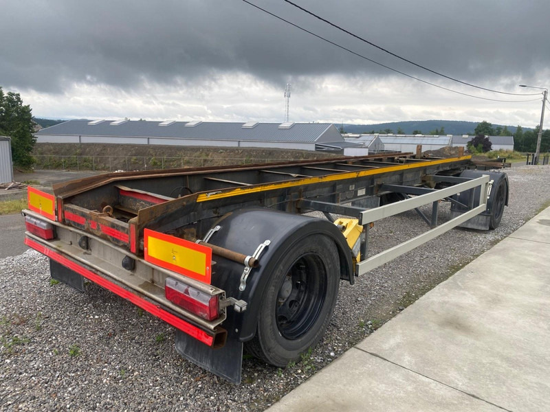 GS Meppel AC2000 - 20T CONTAINER AANHANGWAGEN / PORTE CONTAINER - AIR SUSPENSION - Контейнеровоз/ Змінний кузов причіп: фото 2 GS Meppel AC2000 - 20T CONTAINER AANHANGWAGEN / PORTE CONTAINER - AIR SUSPENSION - Контейнеровоз/ Змінний кузов причіп: фото 2