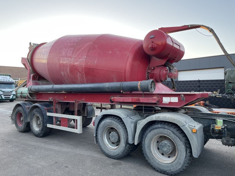Hoenkhaus 12m3 CONCRETE MIXER 2 Axles SAF - AIR SUSP. - DRUM BRAKES - BE TRAILER - Напівпричіп бетонозмішувач: фото 2 Hoenkhaus 12m3 CONCRETE MIXER 2 Axles SAF - AIR SUSP. - DRUM BRAKES - BE TRAILER - Напівпричіп бетонозмішувач: фото 2
