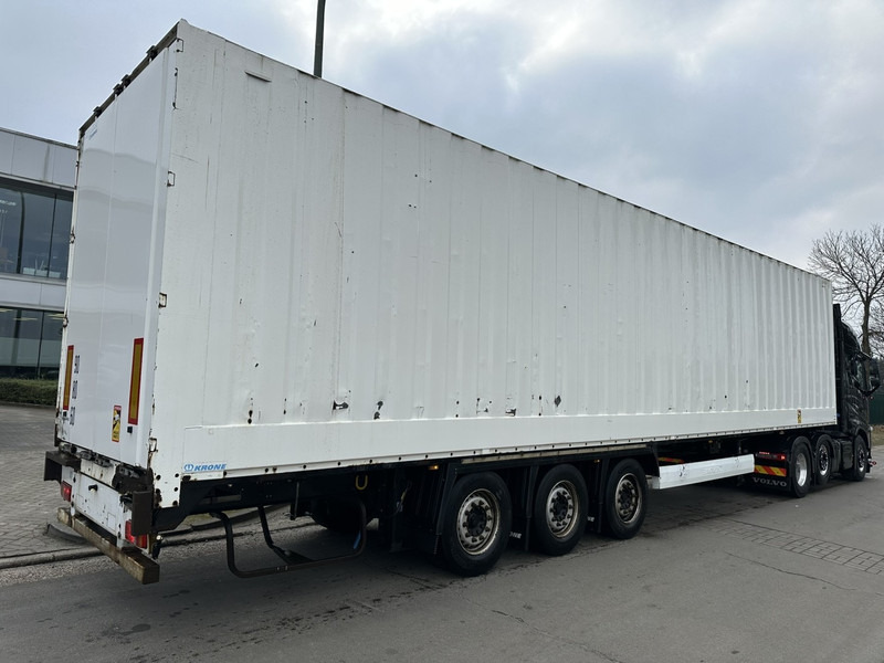 Krone 3-AXLES MB - CLOSED BOX / KIST / KOFFER - AIR SUSPENSION - 2m80 interior hieght - DISC - BE papers - nice condition - Закритий кузов напівпричіп: фото 4 Krone 3-AXLES MB - CLOSED BOX / KIST / KOFFER - AIR SUSPENSION - 2m80 interior hieght - DISC - BE papers - nice condition - Закритий кузов напівпричіп: фото 4