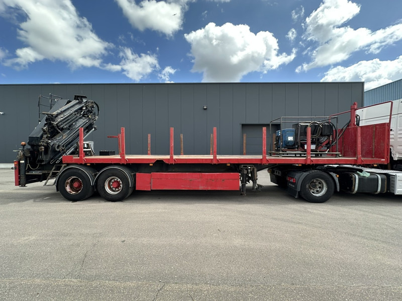 Kwb 2-AXLES PLATFORM + CRANE + HIAB 377 E-4 HIPRO + JIB 100X-3 + RADIO + ROTATOR - SAF axles - AIR SUSPENISION - BELGIAN REG. - Бортовий напівпричіп/ Платформа: фото 4 Kwb 2-AXLES PLATFORM + CRANE + HIAB 377 E-4 HIPRO + JIB 100X-3 + RADIO + ROTATOR - SAF axles - AIR SUSPENISION - BELGIAN REG. - Бортовий напівпричіп/ Платформа: фото 4