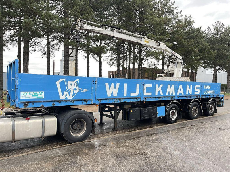 Kwb STEENOPLEGGER KRAAN HIAB R130-F2 - 2x EXT + ROTATOR - 2x STUURASSEN - SCHIJFREMMEN - SAF ASSEN - Бортовий напівпричіп/ Платформа: фото 1 Kwb STEENOPLEGGER KRAAN HIAB R130-F2 - 2x EXT + ROTATOR - 2x STUURASSEN - SCHIJFREMMEN - SAF ASSEN - Бортовий напівпричіп/ Платформа: фото 1