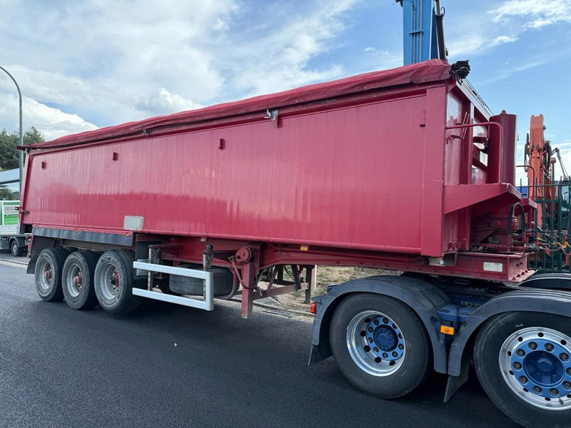 Самоскид напівпричіп LAG 0-3-37 KAL - 3-AXLES ALU TIPPER - 42m3 AIR SUSPENSION - BPW DRUM - MARCOLIN COVER: фото 1