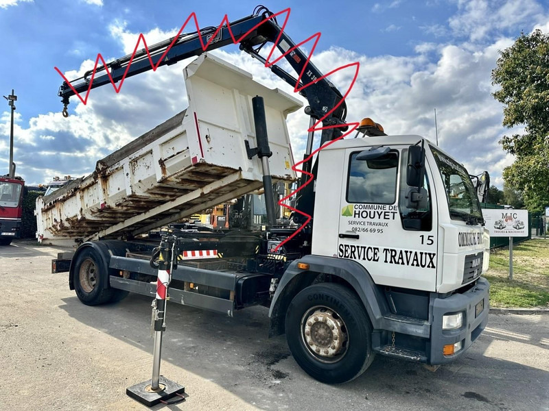 MAN LC 18.280 18T 4x2 TIPPER *NO CRANE!!!* - *157.000km* - FULL AIR - BE TRUCK - Самоскид вантажівка: фото 1 MAN LC 18.280 18T 4x2 TIPPER *NO CRANE!!!* - *157.000km* - FULL AIR - BE TRUCK - Самоскид вантажівка: фото 1